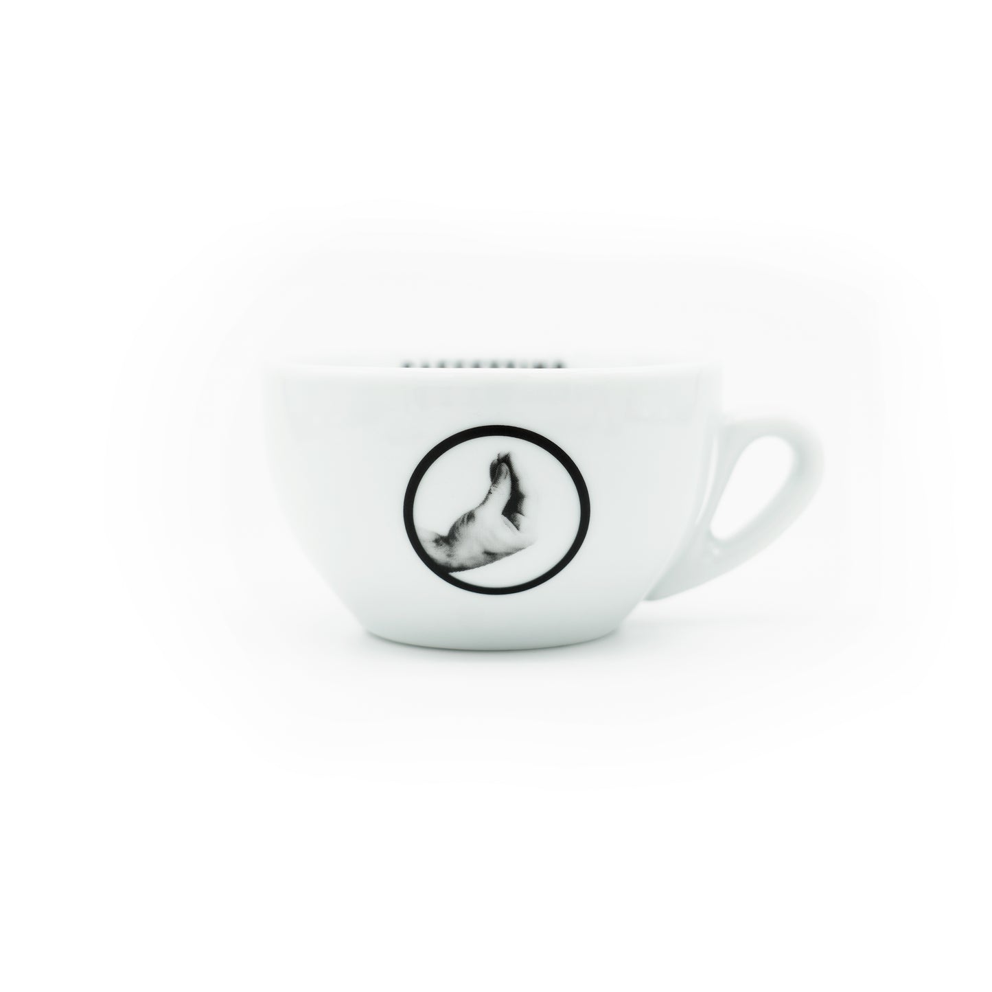 Cappuccino Tasse aus Porzellan