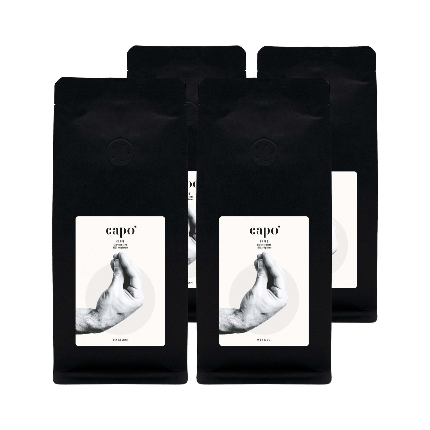 4 x Espresso 250g - BOHNEN