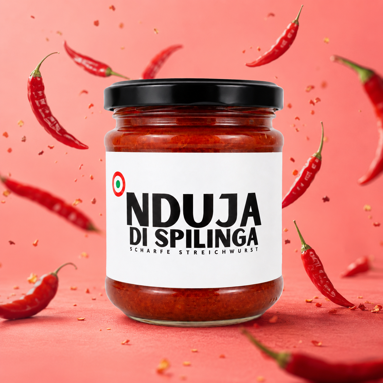 4 x Nduja - Scharfe Streichwurst