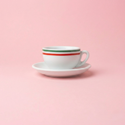 Cappuccino Tasse - TRICOLORE