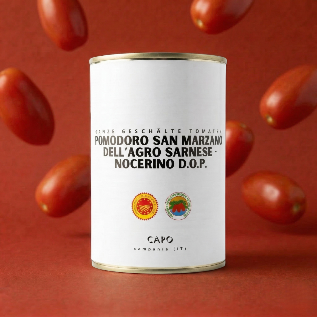 San Marzano DOP - Ganze geschälte Tomaten