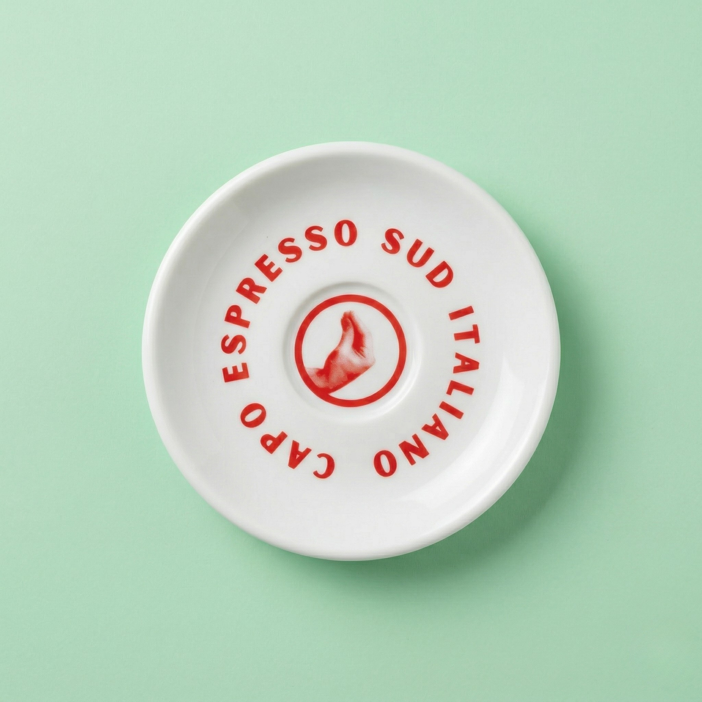 6 x Espresso Tasse - TRICOLORE