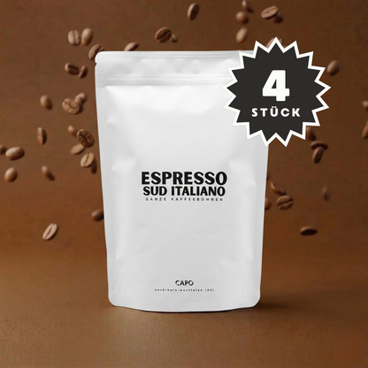 4 x Espresso 250g - BOHNEN