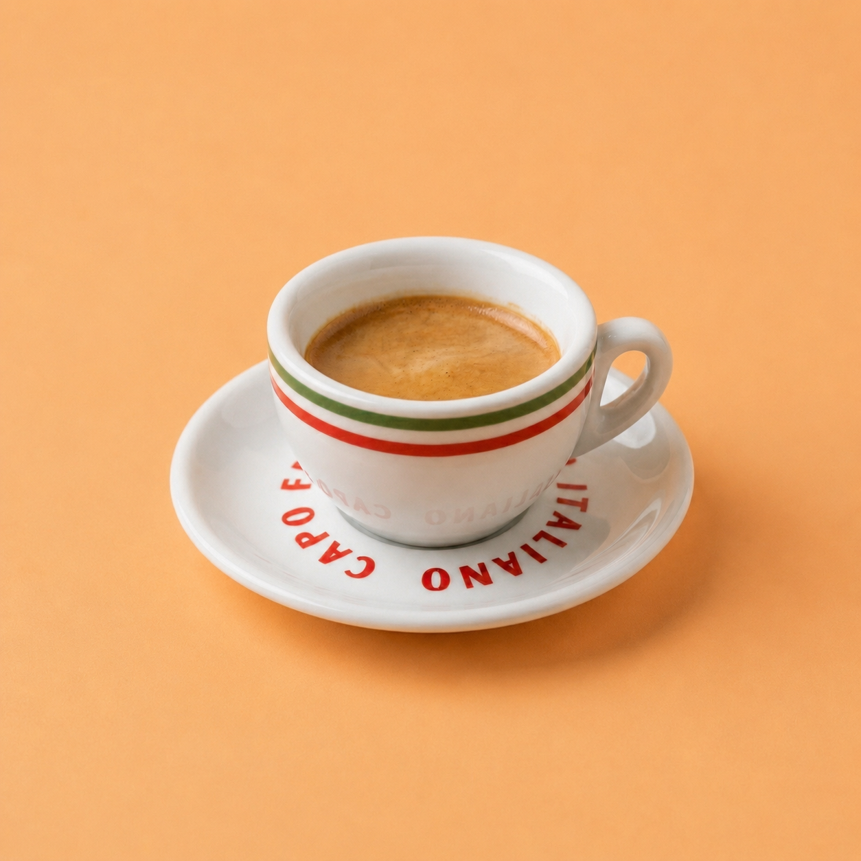 Cappuccino Tasse - TRICOLORE