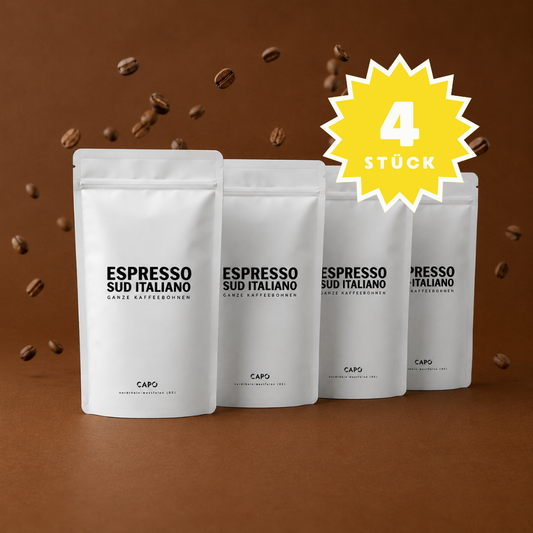 4 x Espresso 250g - BOHNEN