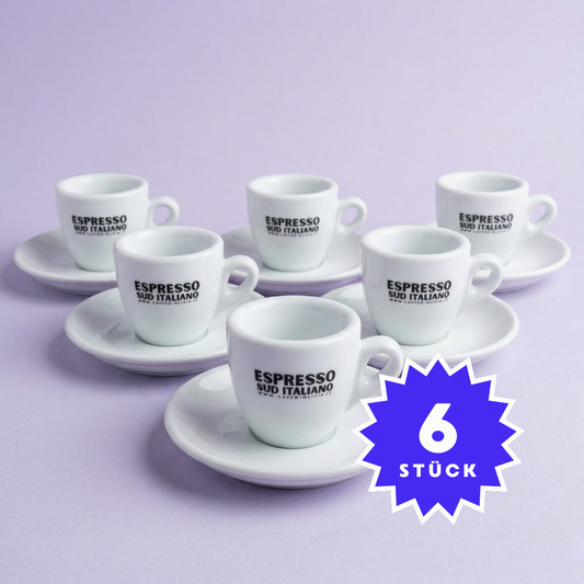 6 x Espresso Tasse - ESPRESSO SUD ITALIANO